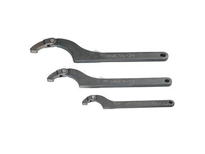 用于安装和拆卸的机械工具-可调式钩形扳手